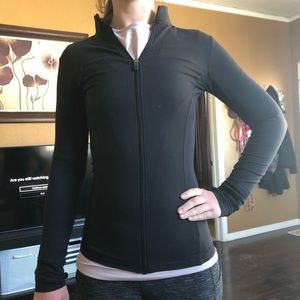 Black work out jacket